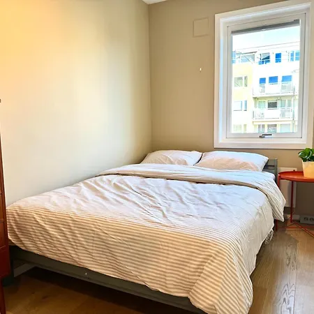 Modern 3 Bedroom - 4 Minute Walk From Metro - Floor Baclony View أوسلو